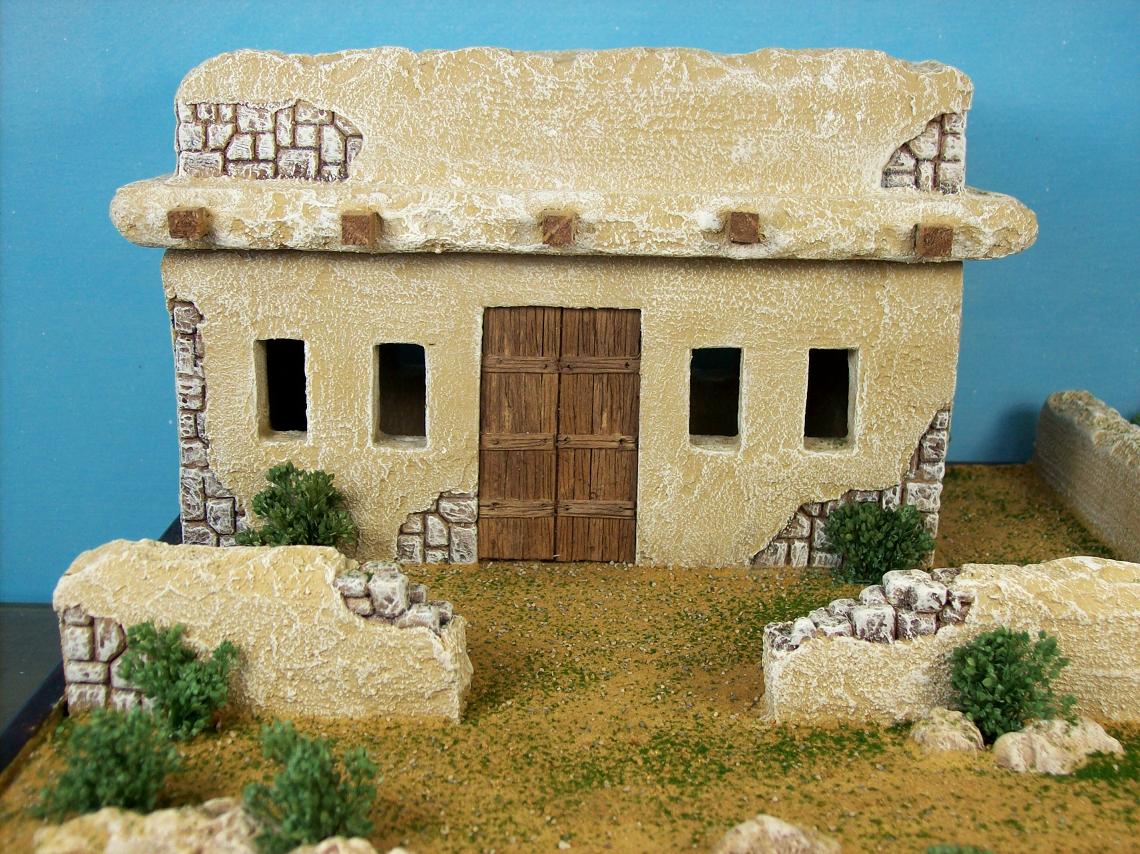 Diorama Desert building