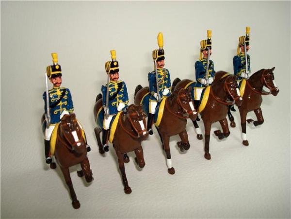 Dorset Soldiers Casting. These were the President Of Ireland Mounted Escort. Called the The Blue Hussars after the Hussar uniform. They were formed in