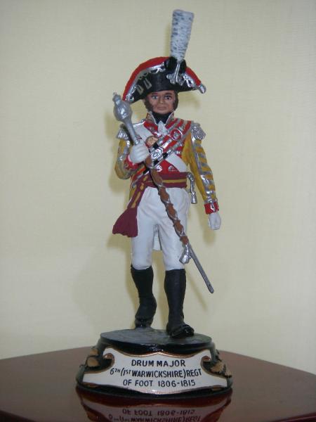 Drum Major 6th (1st Warwickshire) Regt of Foot 1806   1815