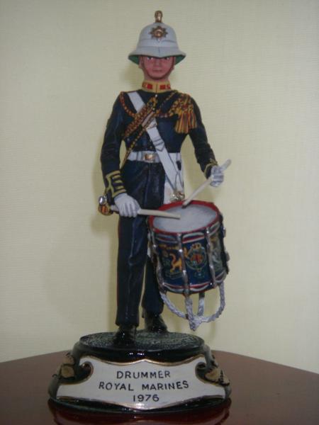 Drummer Royal Marines 1976