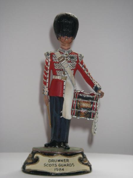 Drummer Scots Guards 1984   Temp photo only