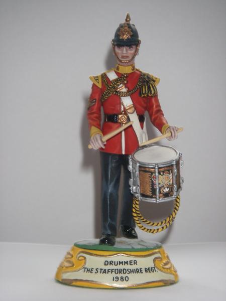 Drummer The Staffordshire Regt 1980