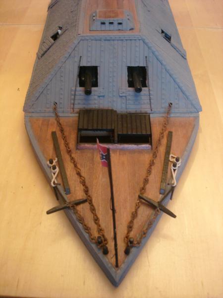 DSC04434.CSS. Arkansas Confederate Ironclad Pilot House, front casemate ...