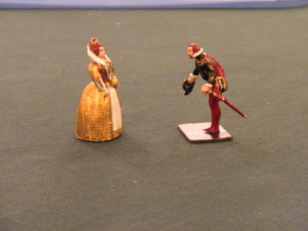 Elizabeth I and Sir Walter Raleigh