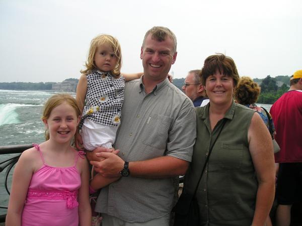 Family trip to the Falls 2005.