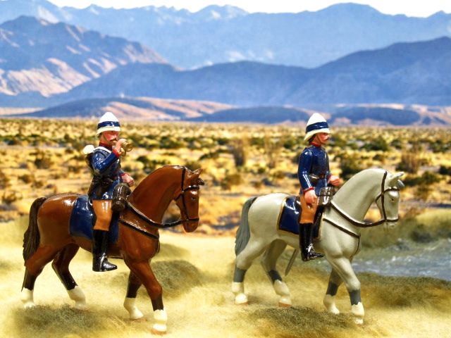 Field Artillery Officer and Bugler NWF