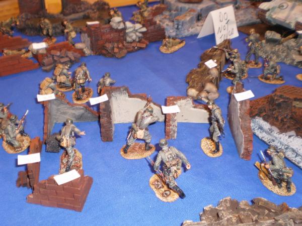 First Legion figures with Tempest Miniatures scenics