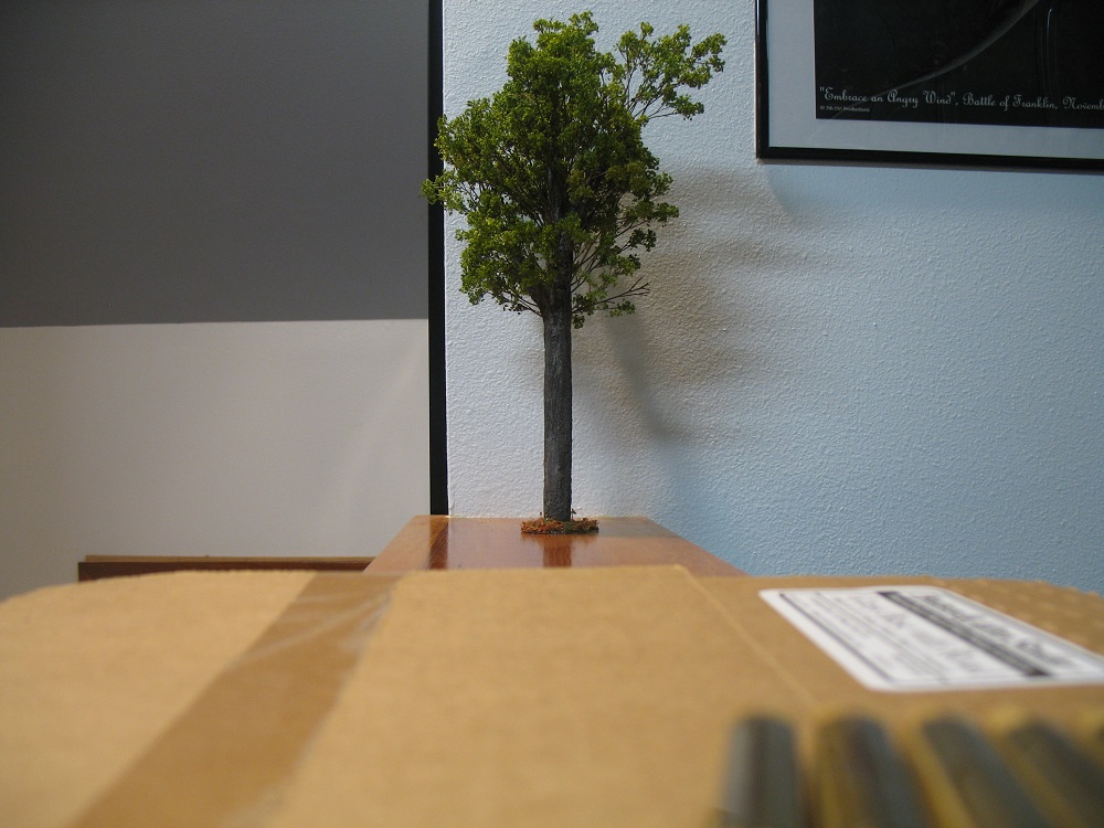 First Tree used in 114th Diorama