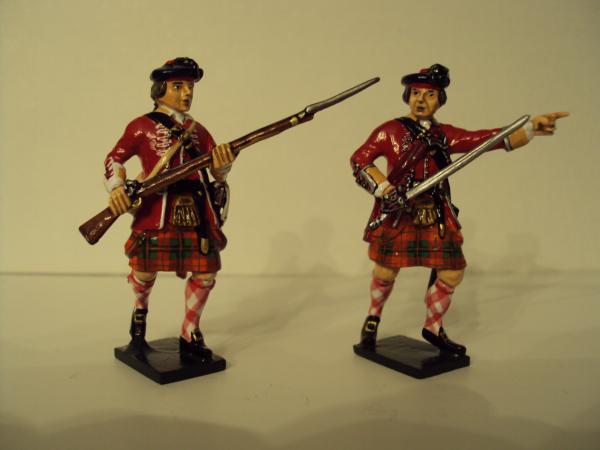 FIW Wars Fraser's Highlanders from Tradition castings