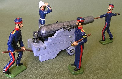 Fortress gun Continental Europe costal garrison dress up.