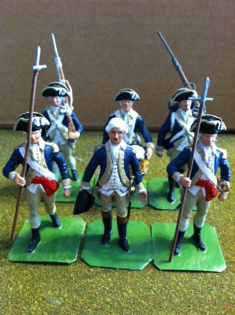 G Washington and NCO's