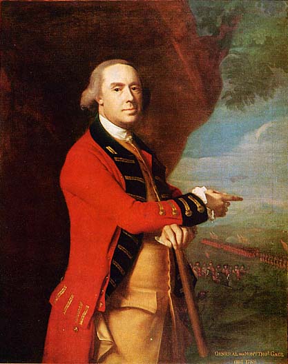 Gen.Thomas Gage (1768-69)
By John S. Copley