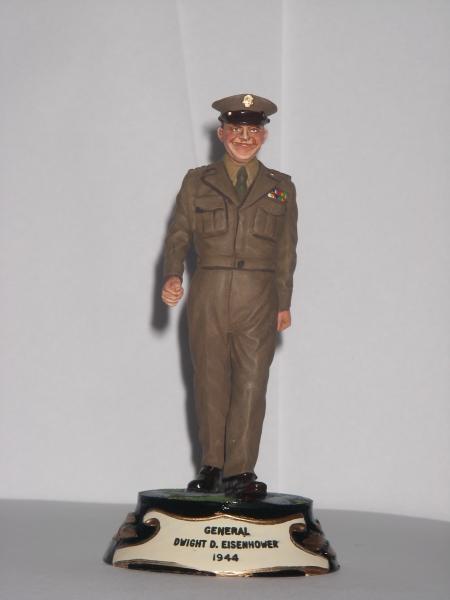 General Dwight D. Eisenhower 1944 - Andrew Stadden figure painted by K. Darby