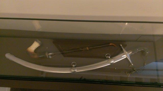 General Lasalle's pipe and sword!