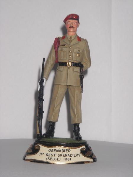 Grenadier 1st Regt Grenadiers (Belge) 1981 Painter K. Darby