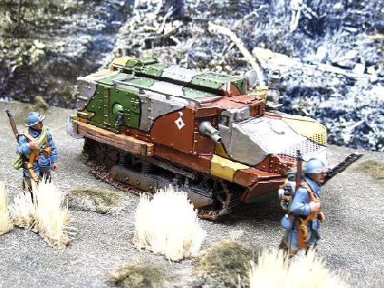 GWF-01 Schneider CA1 Tank by John Jenkins