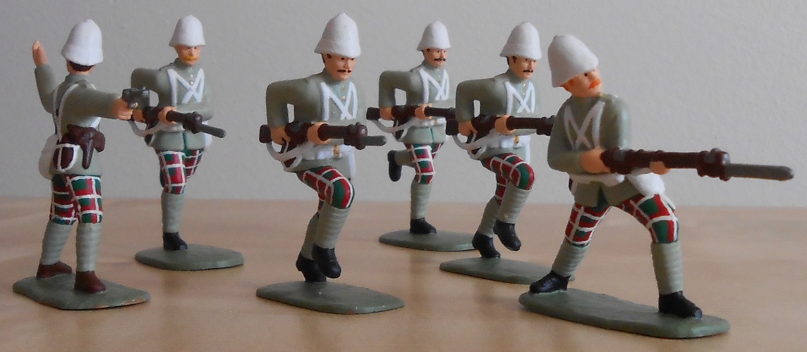 Highland Infantry in Action