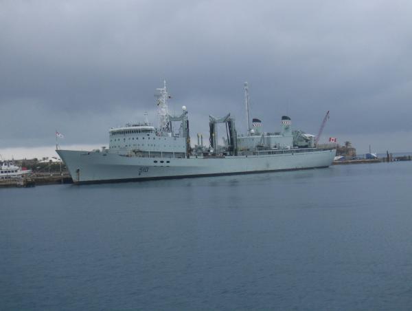 HMCS Preserver at Royal Navy Dockyard Bermuda 2009.