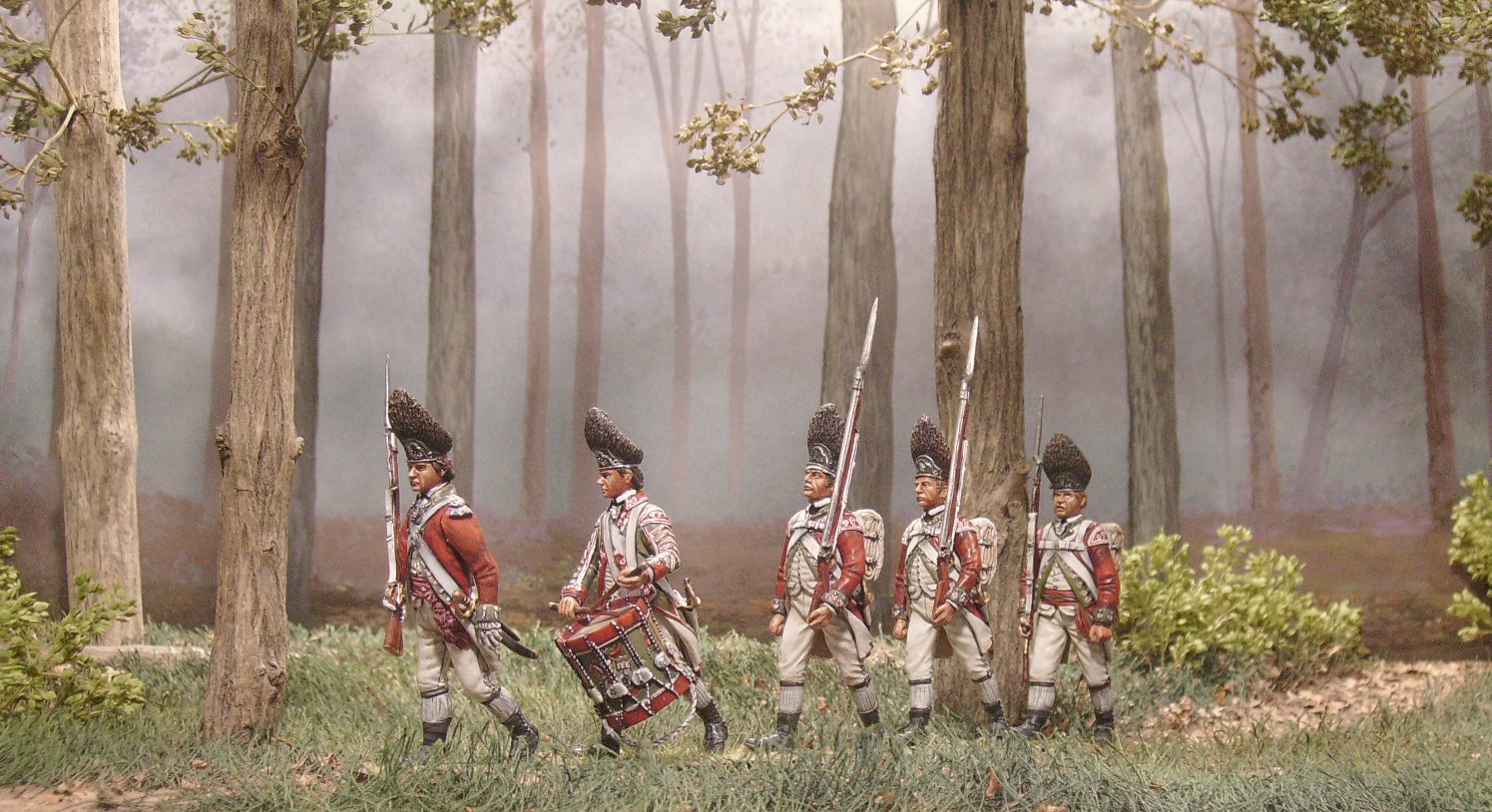 In the beginning there were five 5th Regiment of Foot Grenadiers