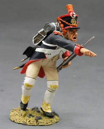 King and Country Napoleonics French Line Infantry Advancing Pointing NA106(L)