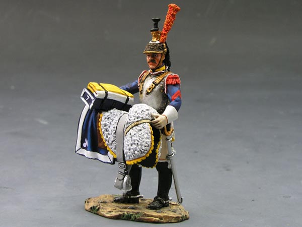 King and Country Napoleonics Standing Cuirassier with Saddle NA122(L)