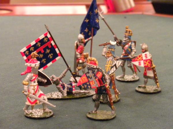Knights in Battle (Black Prince in foreground)