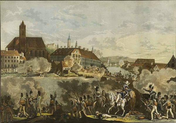 Landshut Battle Painting