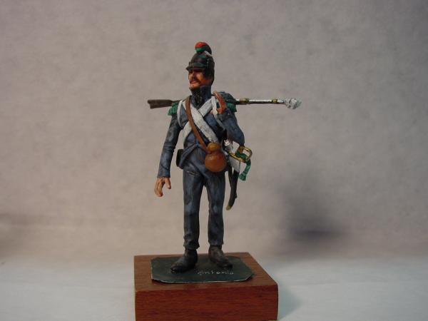 Lasset: Egypt 1798: Light Inf Chasseur (studio paint 1970s)