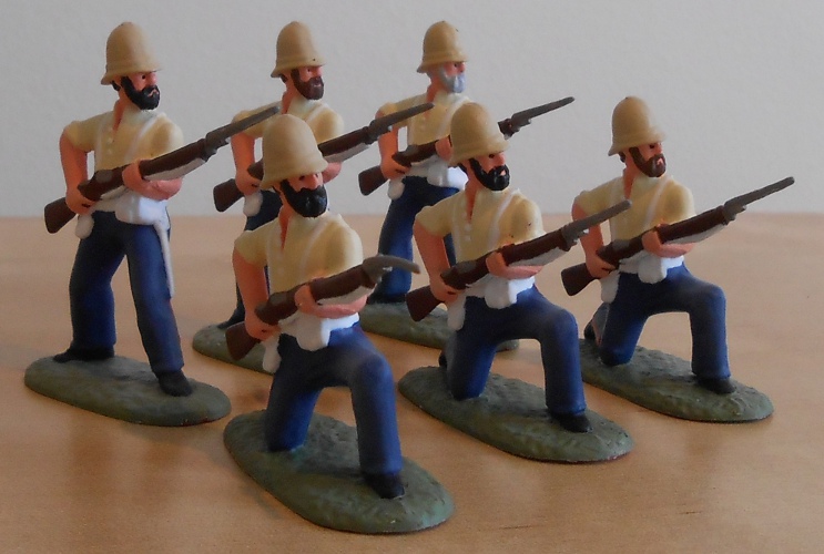 Line Infantry at Ready