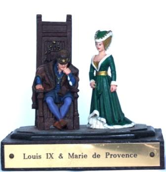 Louis IX and Queen of France