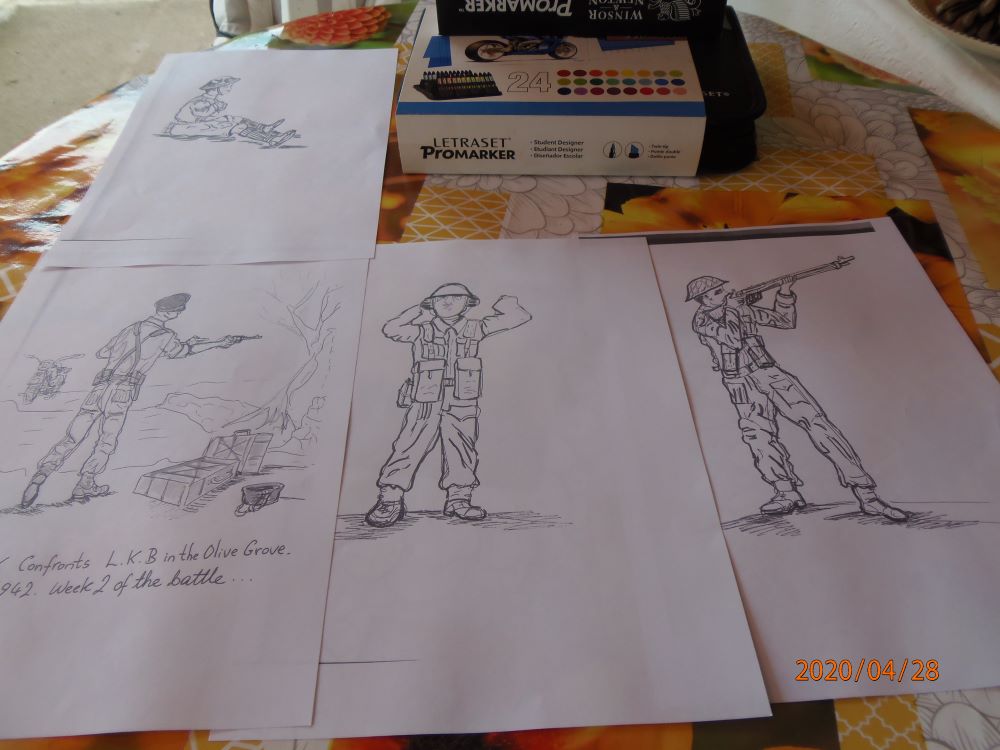 max chevallier at work figure designs british Crete sketches Albi 2020 04 28 Copyright ©  Maxime Chevallier . All rights reserved. We own full copyrig
