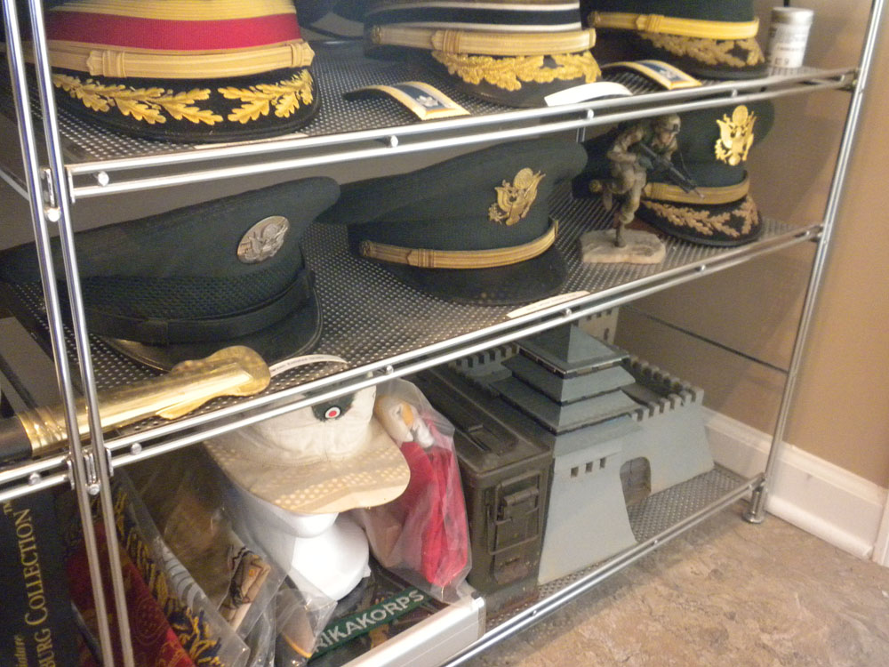 Military Hats and Japanese Fort