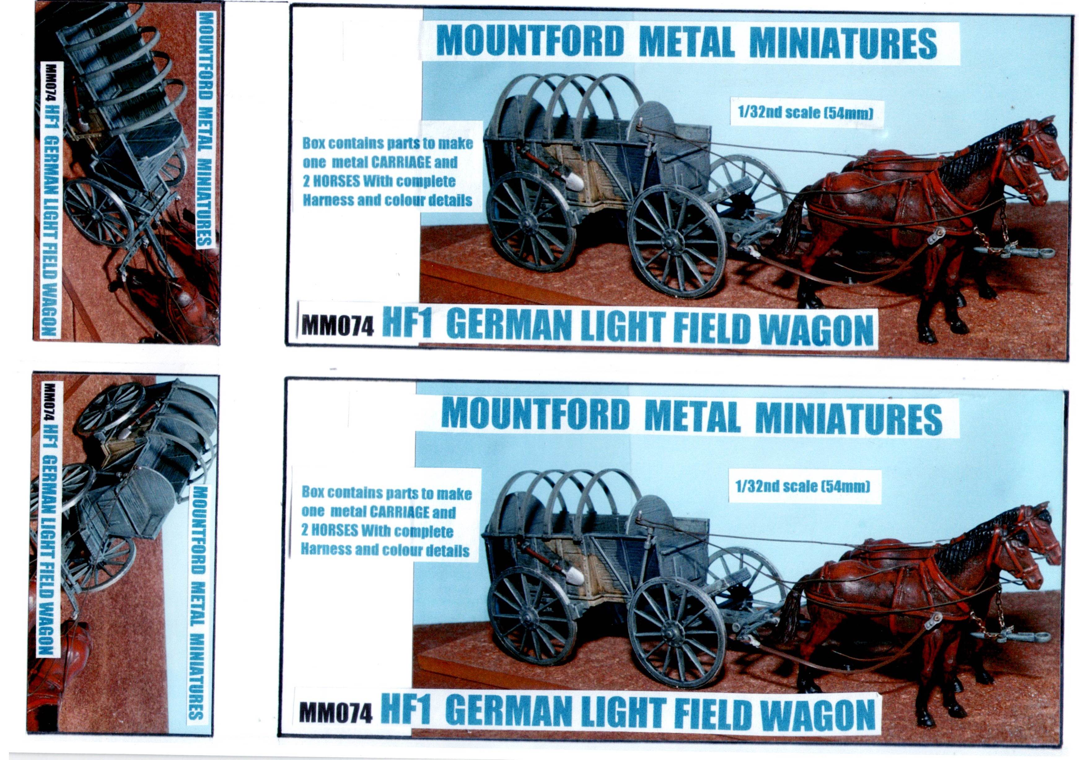 MM074 German WW2 or WW1 Field Wagon Supply Wagon Artwork .jpg