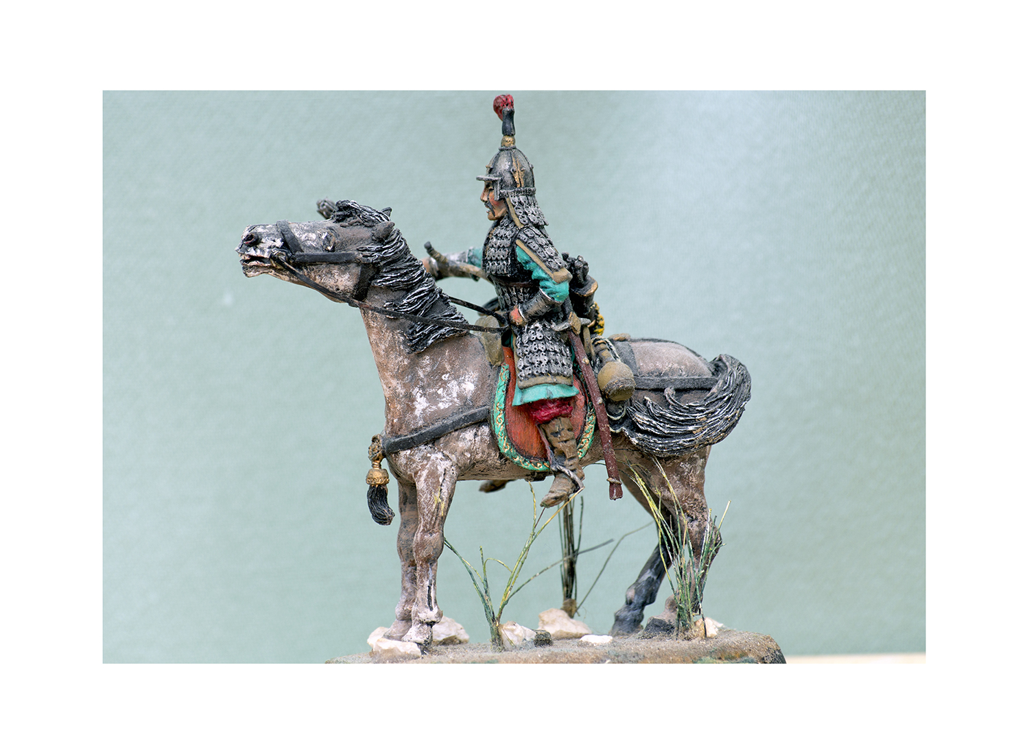Mounted Mongol