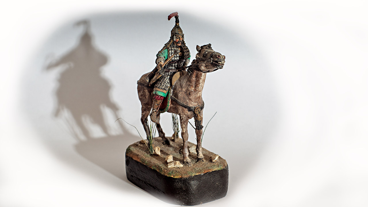 Mounted Mongol