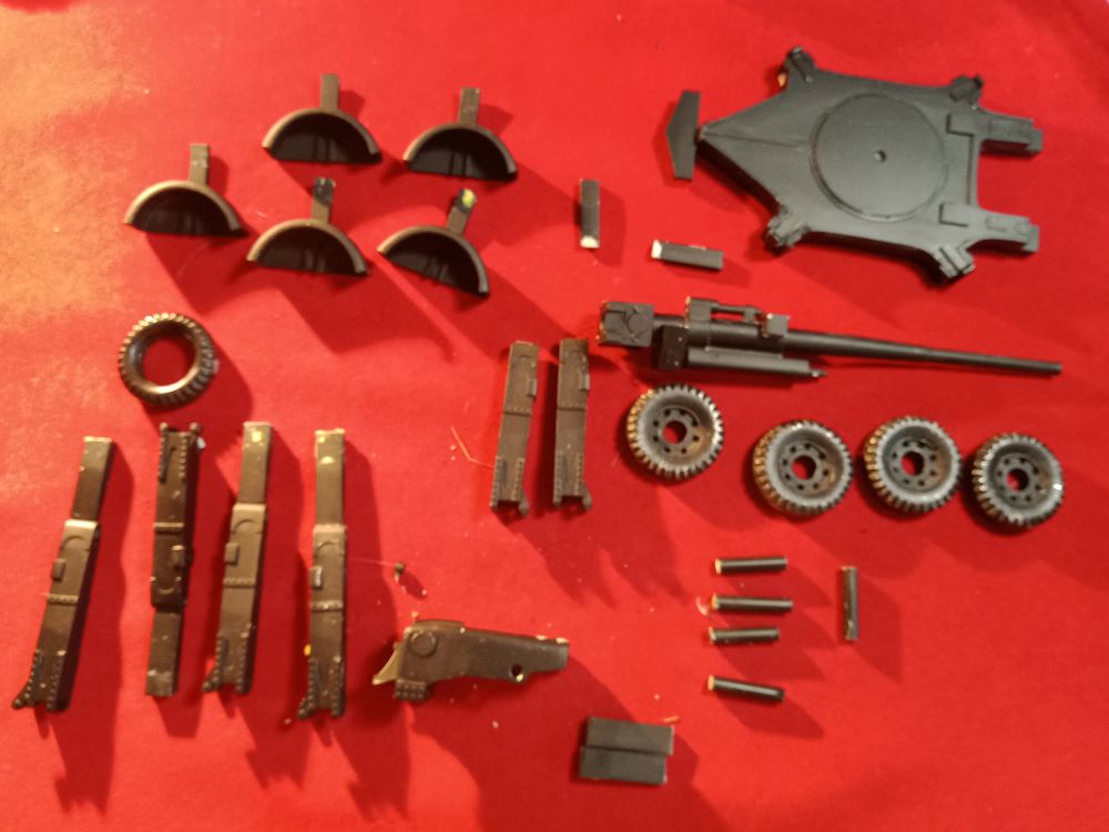 Mountford 37 gun masters in resin