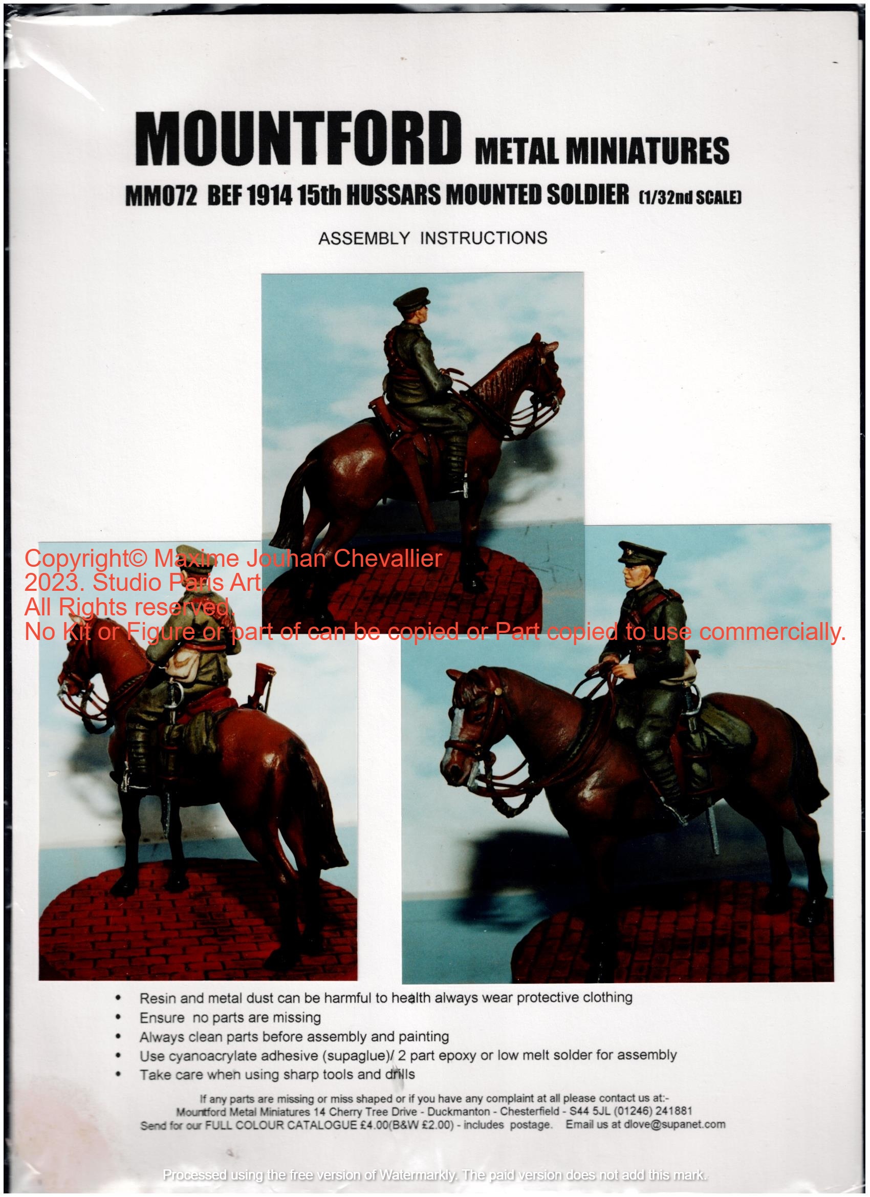 Mountford WW1Bbritish 15th Hussar Trooper Photo feature.jpeg