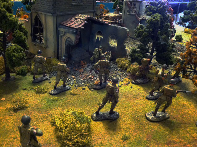 n2 - 101st Airborne taking church and right flanking incoming German advance.