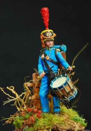 Napoleonic French Imperial Guard Marine Drummer