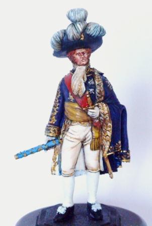 Napoleonic Marshal Lefebvre
54mm
Le Cimier