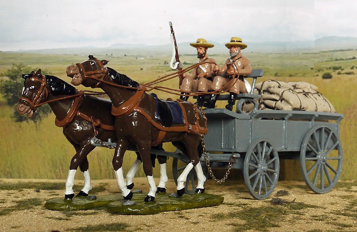 NAVAL BRIGADE SUPPLY WAGON