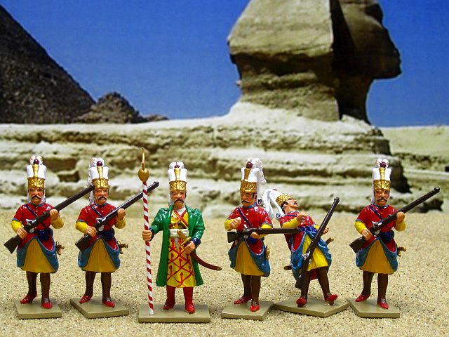 NE11  The Janissary Corps pf Turkey in Egypt 1798 by Trophy