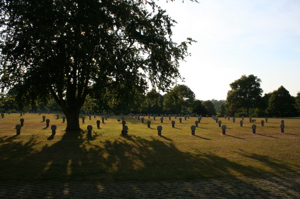 Orglandes - Large German Cemetery in the Cotentin

At least three soldiers per cross, 

10, 150 soldiers lie here.