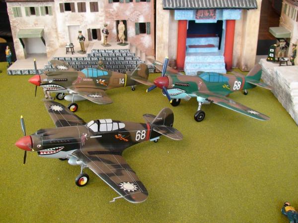 P-40 - Three K&C versions