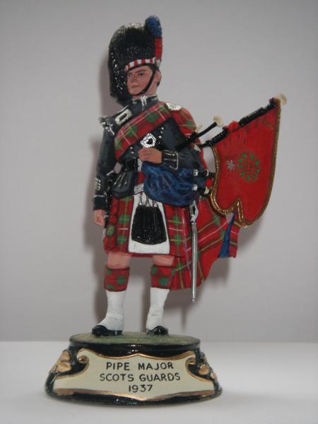 Pipe Major Scots Guards 1937