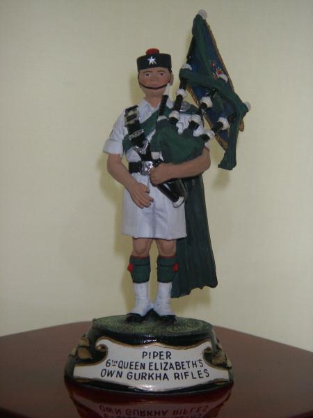 Piper 6th Queen Elizabeth's Own Gurkha Rifles