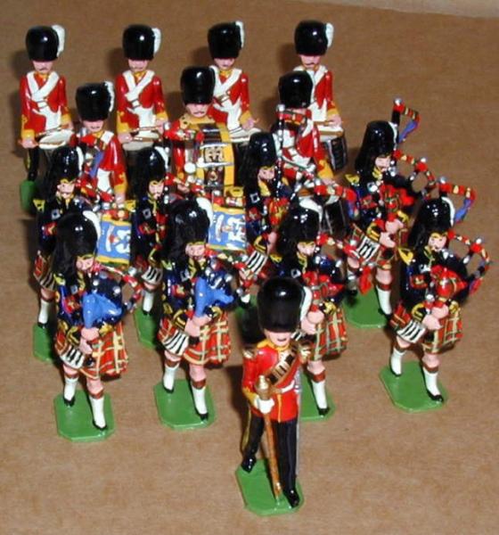 Pipes and Drums of the Royal Scots Dragoons  (unfortunately not anymore in my collection)