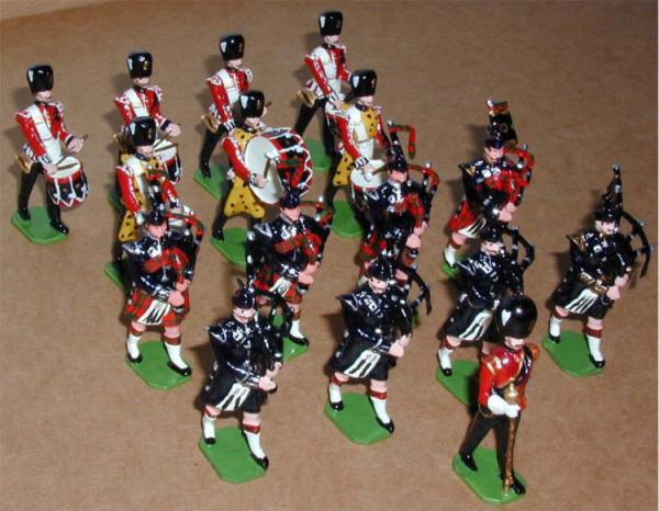 Pipes and Drums of the Royal Scots Fusiliers (unfortunately not anymore in my collection)