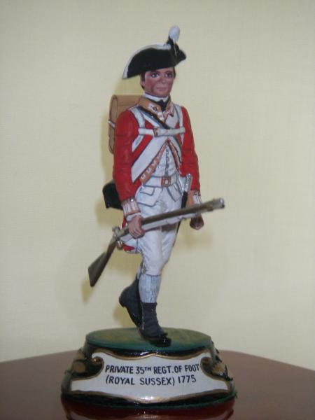 Private 35th Regt of Foot (Royal Sussex) 1775