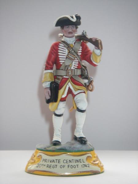 Private Centinel 20th Regt of Foot 1742